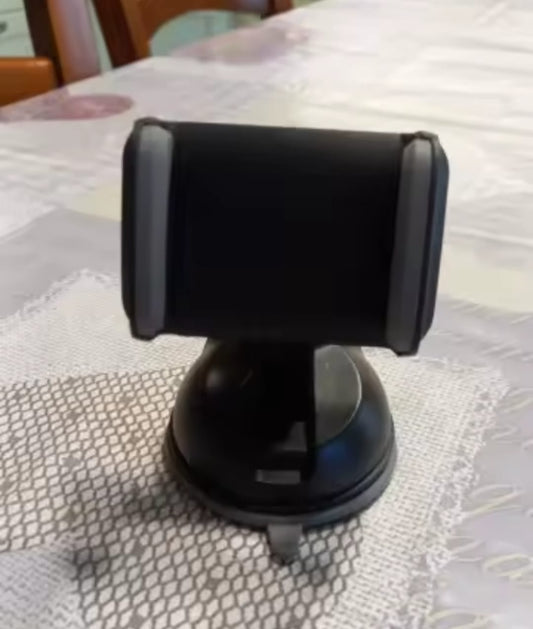 360° Rotation Universal Car Phone Holder – Dashboard & Windscreen Suction Mount Stand | Silicone Suction Cup Phone Bracket