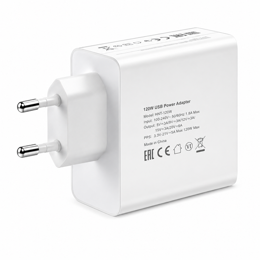 XIAOMI 120W EU Plug QC3.0 Fast Wall Charger with Charging Cable – Ultra Fast Quick Charge Adapter