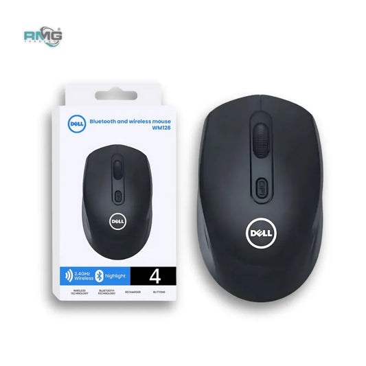 Dell WM128 Bluetooth and Wireless 2.4GHz Rechargeable Mouse